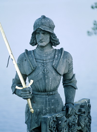 Рыцарь у Карлова моста