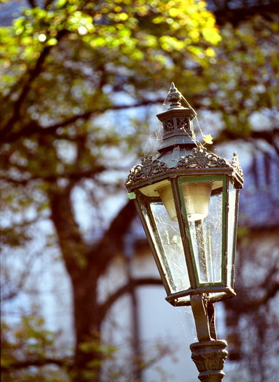Уличный фонарь в Праге