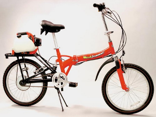 Windjammer, складной велосипед с мотором