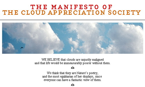Манифест Общества любителей облаков