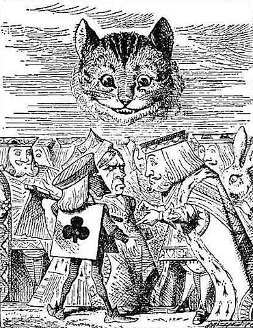 Чеширский кот Иллюстрация Джона Тенниэля
