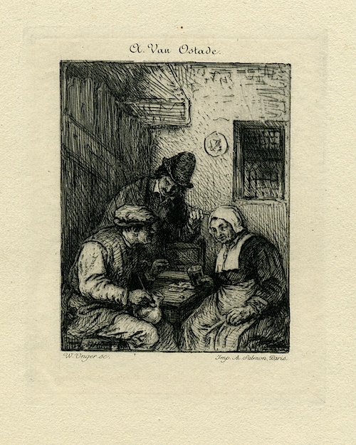 Van Osrade (William Unger etching)