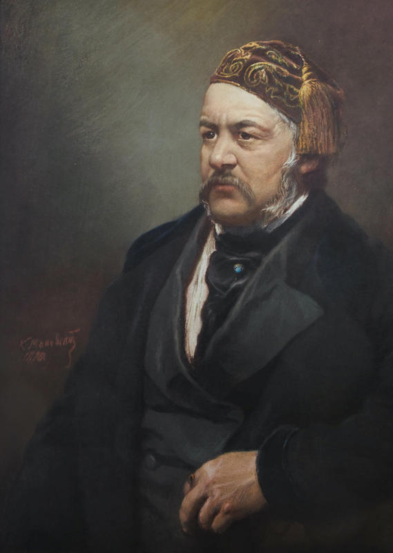 Портрет М.И. Глинки. К.Е. Маковский. 1870